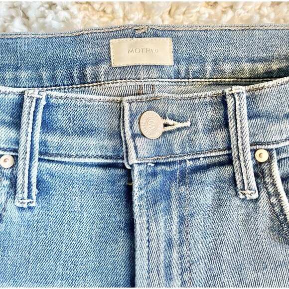 Mother The Insider Crop Step Fray Promises To Keep 27 - Picture 3 of 11